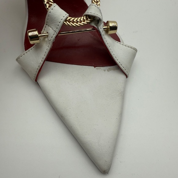 HARDOT RICH B*TCH STILETTO STRAPPY HEELS SIZE 41 - Picture 4 of 10